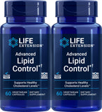 Life Extension Advanced Lipid Control: cápsulas en botella para apoyar una rutina saludable