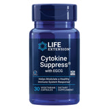 Life Extension Cytokine Suppress, botella, posible apoyo al equilibrio de citocinas
