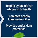 Life Extension Cytokine Suppress, mezcla botánica de té verde y mung bean para apoyo inmune