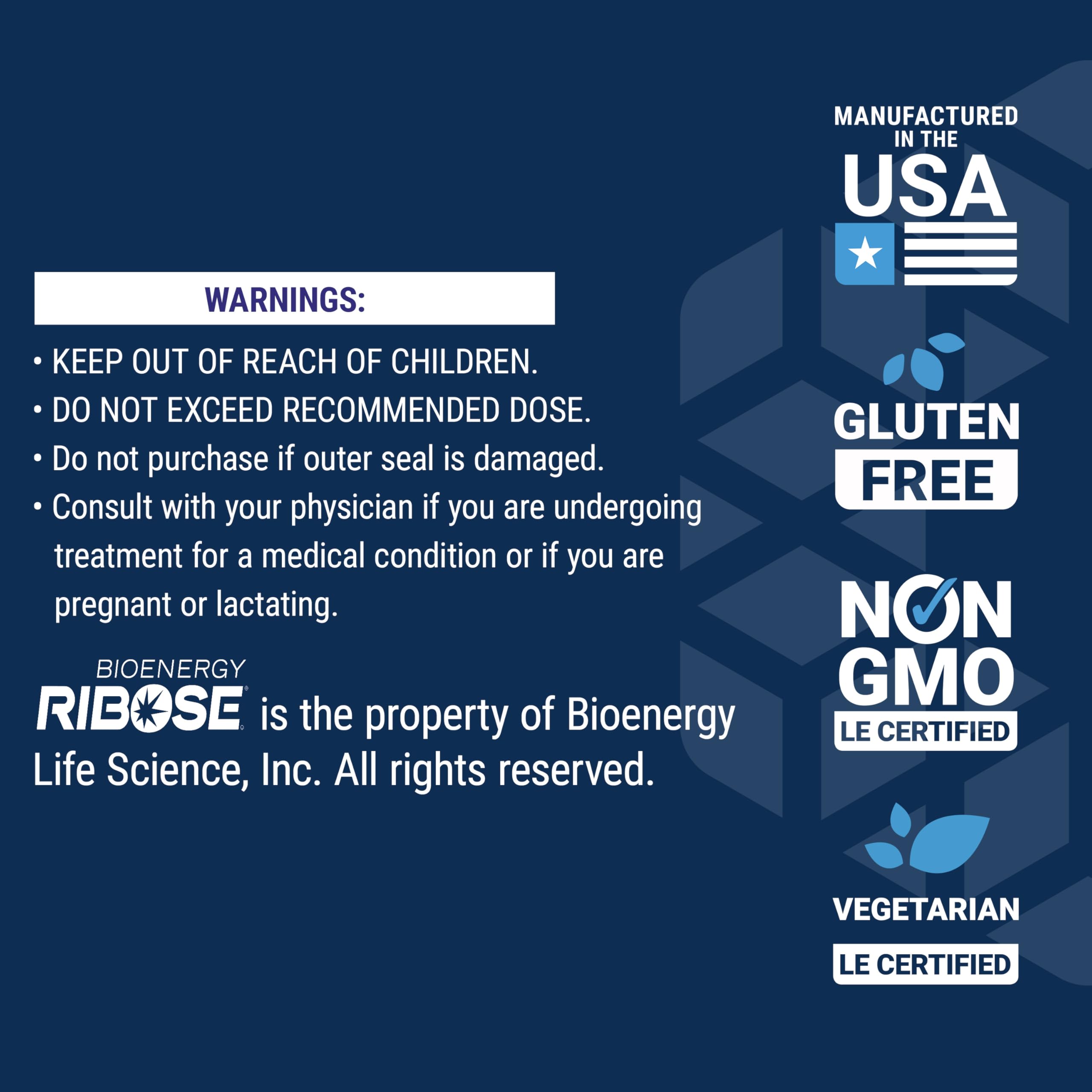Life Extension D-Ribosa en polvo, libre de OGM y gluten para distintas dietas.