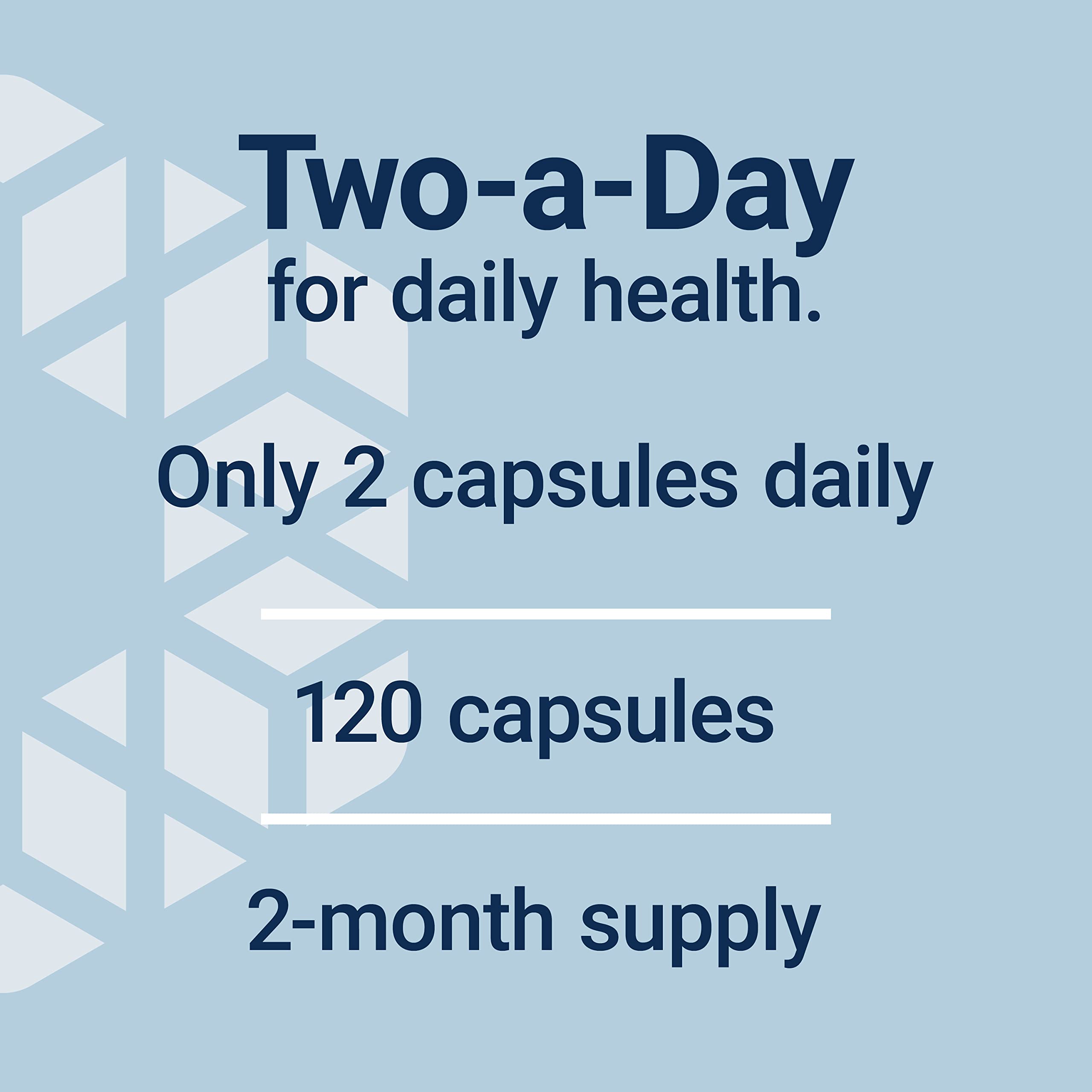 Life Extension Dos Por Día Multivitamínico: envase abierto listo para uso.