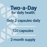 Life Extension Dos Por Día Multivitamínico: envase abierto listo para uso.
