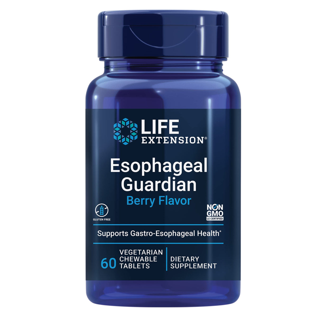 Life Extension Esophageal Guardian barra-alginica protege el esófago frente a irritaciones.
