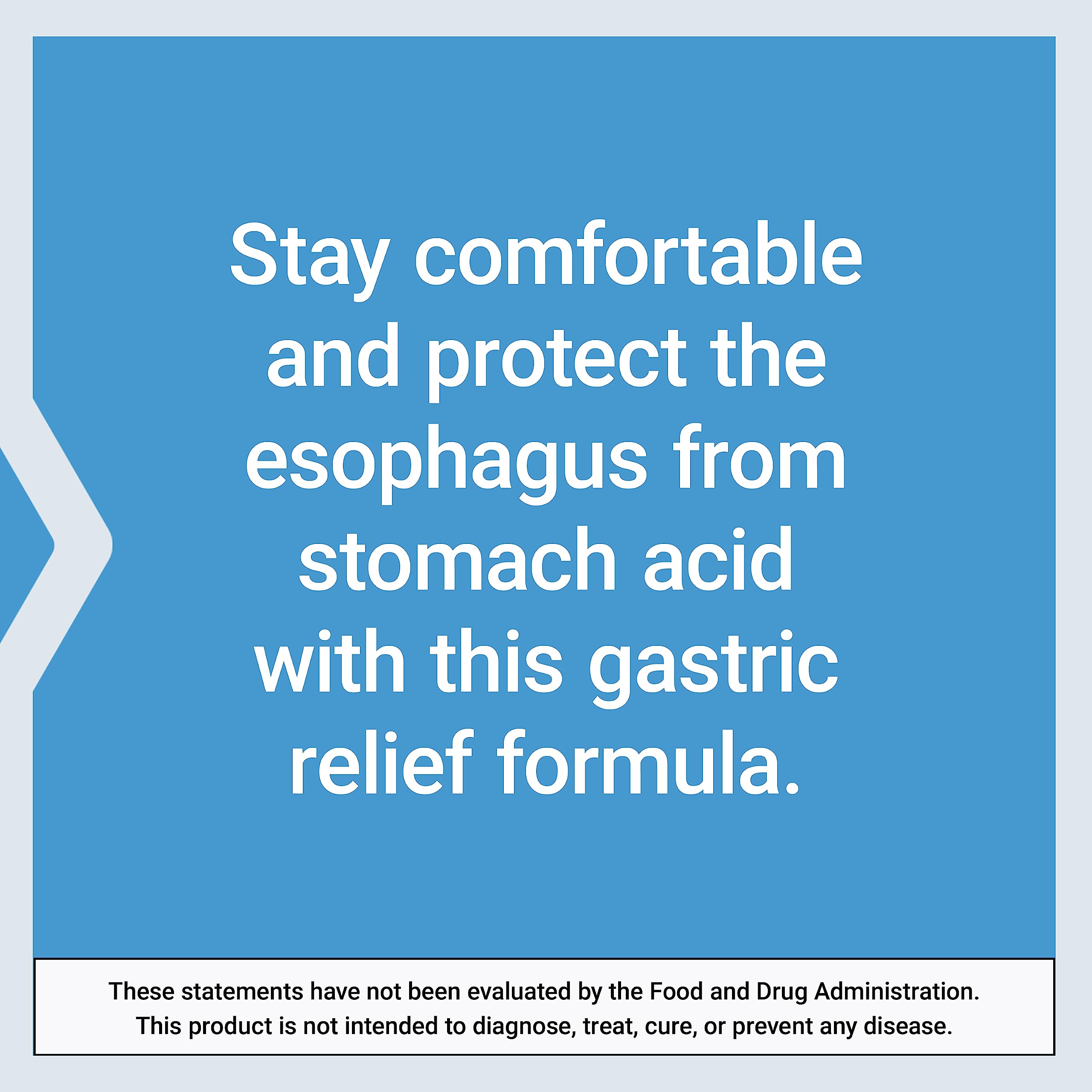 Life Extension Esophageal Guardian sabor-frambuesa tabletas masticables fáciles de tomar.