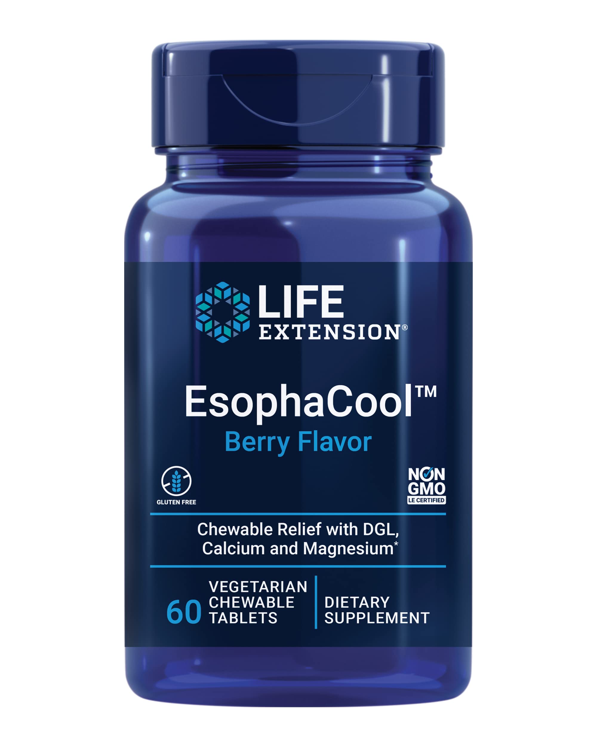Life Extension EsophaCool: bote para consumo diario y apoyo digestivo
