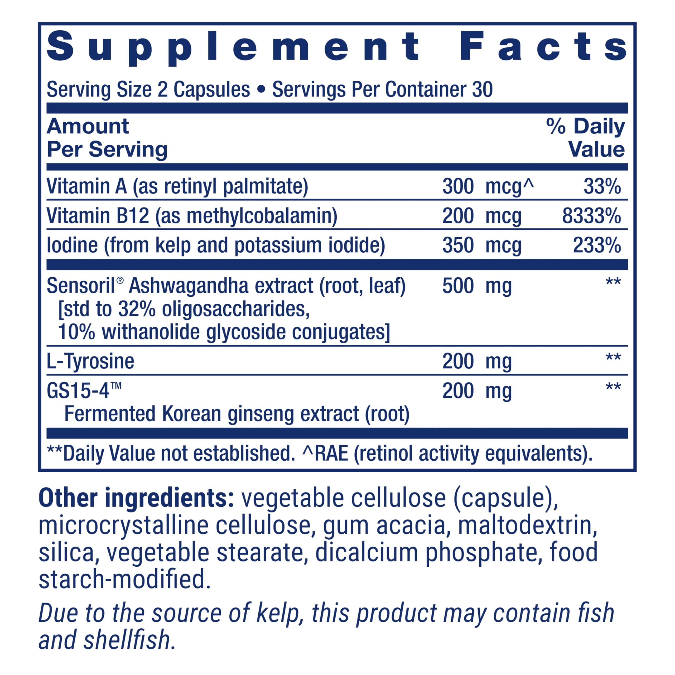 Life Extension Etiqueta del producto, detalles de ingredientes y beneficios.