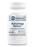 Life Extension GEROPROTECT Autophagy Renew, botella frontal, apoyo potencial a la autofagia diaria.