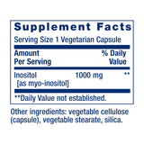 Caja de Life Extension Inositol Caps, presentación vegetariana lista para la rutina