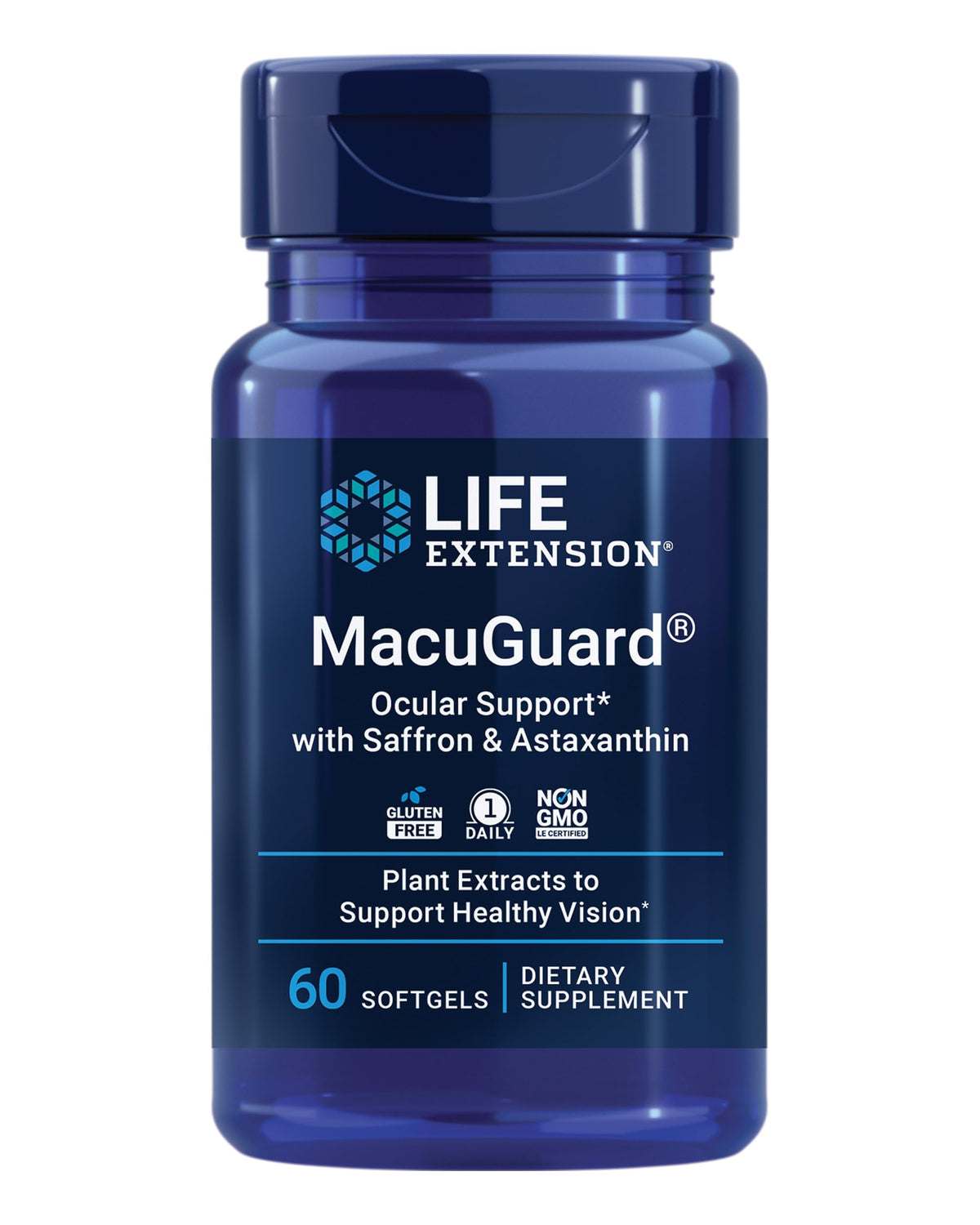 Life Extension MacuGuard cápsulas: apoyo ocular diario para visión clara