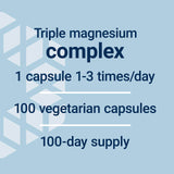 Life Extension Magnesium Caps: persona tomando una cápsula como parte de la rutina diaria.
