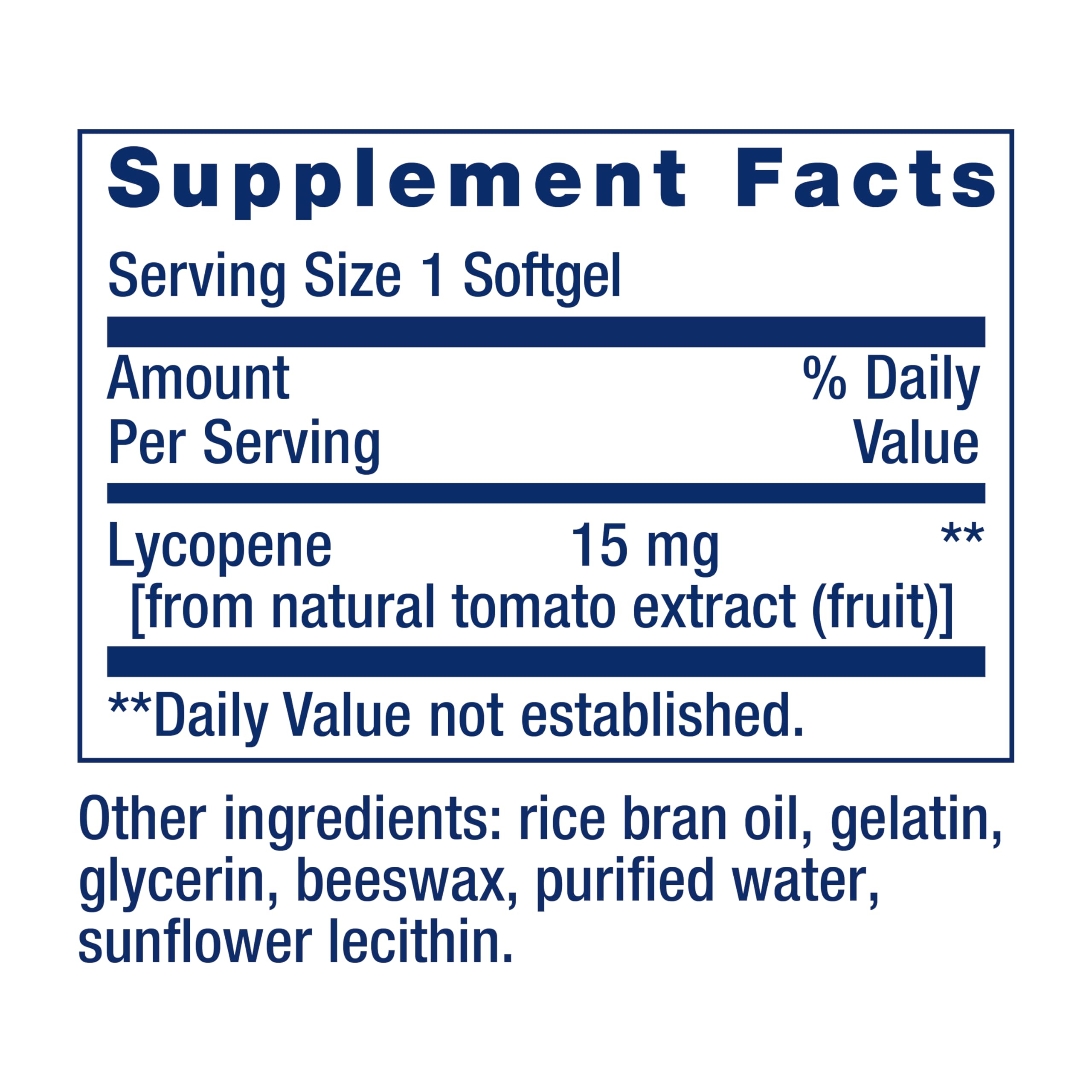 Life Extension Mega Lycopene, cápsulas suaves para uso diario de antioxidantes
