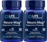Life Extension Neuro-Mag bottle label shown for easy daily identification