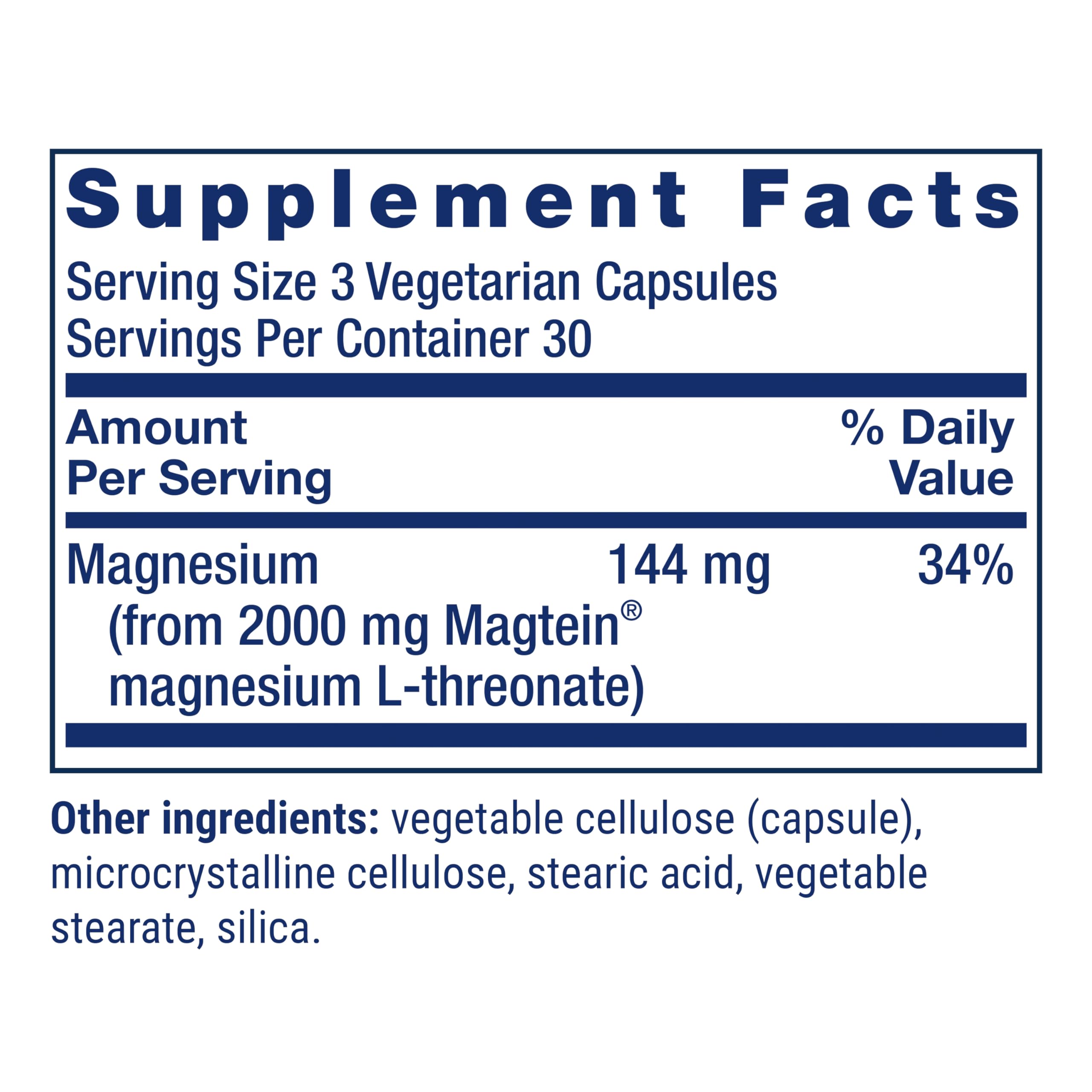 Life Extension Neuro-Mag: cápsulas vegetarianas para uso diario
