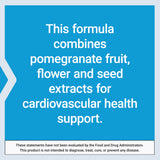 Life Extension Pomegranate Complete ofrece beneficios cardiovasculares y protección antioxidante posibles.