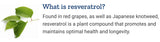 Life Extension Resveratrol, dosis diaria sugerida, conveniencia de cápsulas vegetarianas.