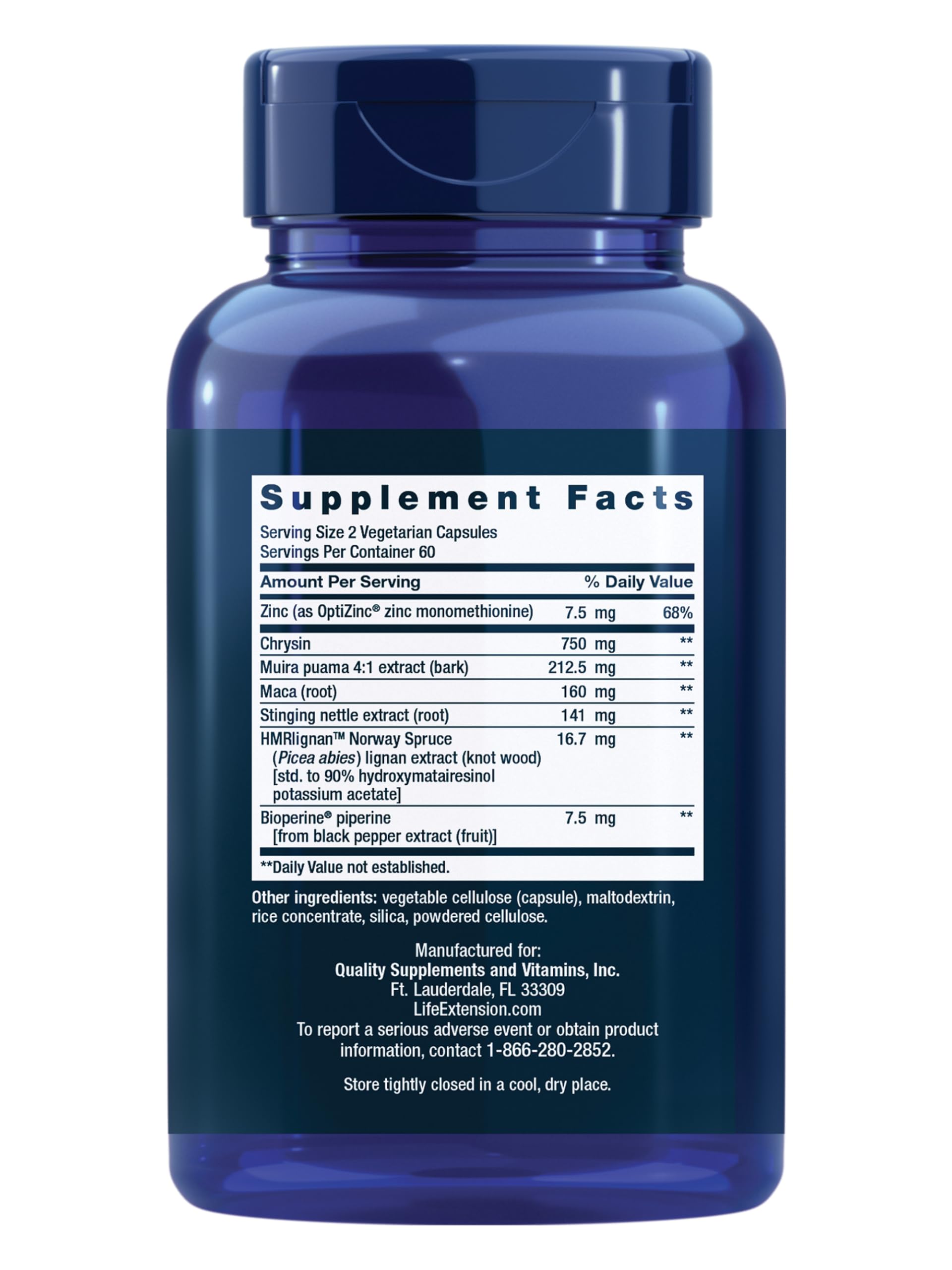 Life Extension Super Miraforte: etiqueta destacada y claridad en ingredientes.