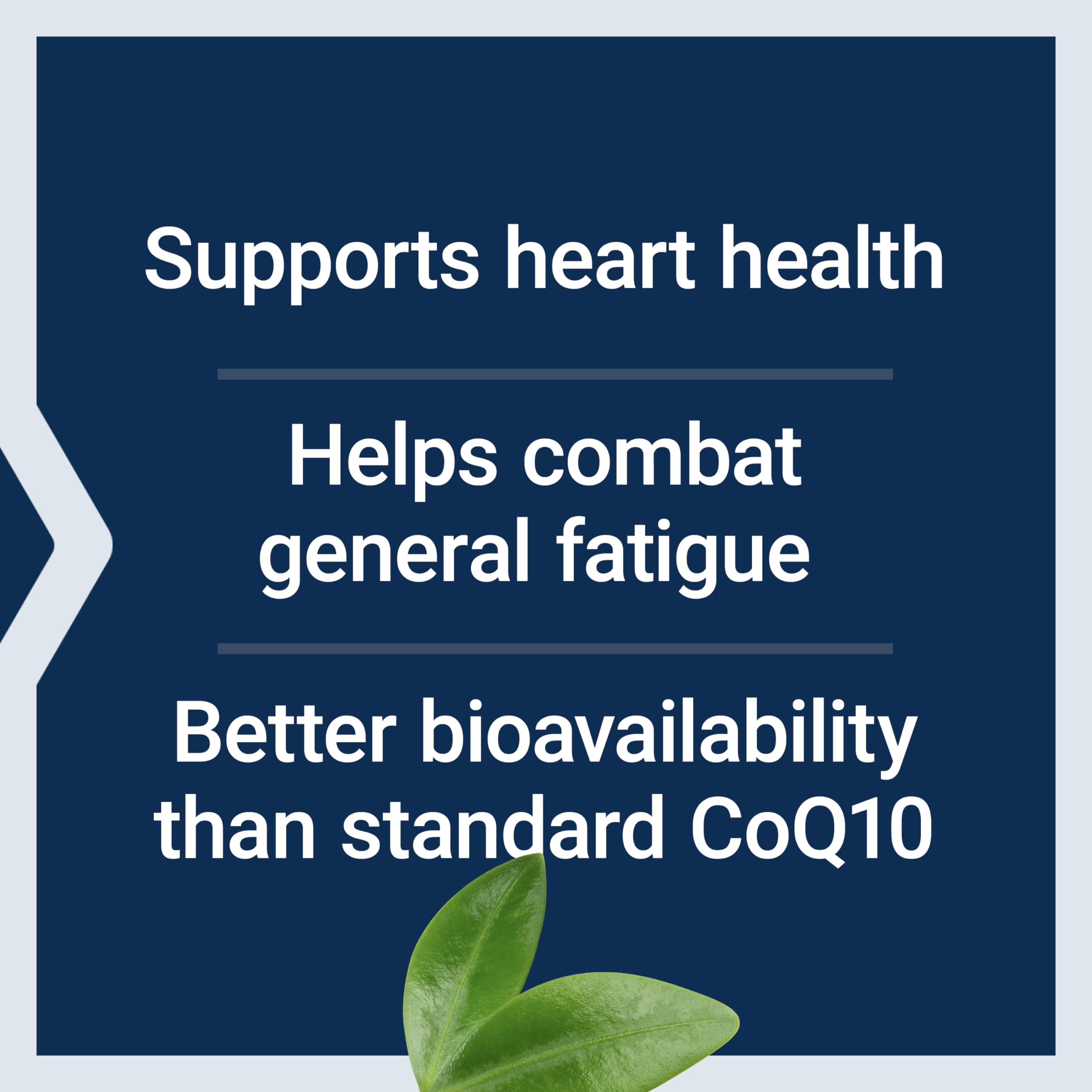 Life Extension Super Ubiquinol CoQ10, etiqueta detalle, soporte antioxidante para el corazón