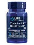 Botella Life Extension Theanine XR, calma suave para la jornada diaria.
