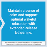 Dosis de 30 tabletas Life Extension Theanine XR, uso diario extendido.