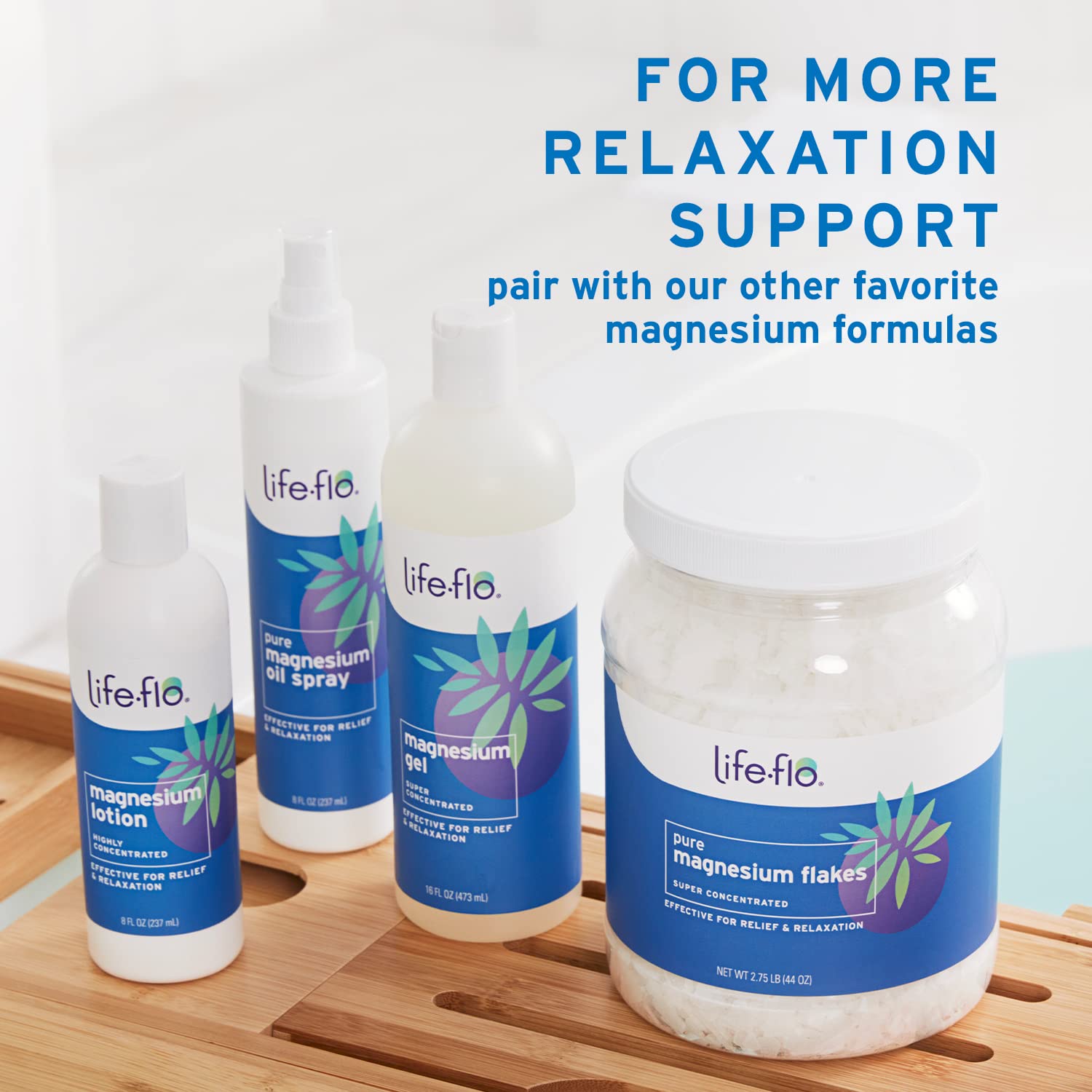 Origen Zechstein: Life Flo Magnesio Gel, fuente pura de minerales.