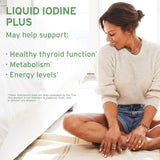 LIFE-FLO Yodo líquido 150 mcg: dosis diaria fácil de medir.