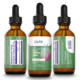 LIFE-FLO Yodo líquido 150 mcg: etiqueta frontal de producto visible.