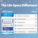 Life-Space Bowel Biotic familia en casa, opción probiótica para todos los miembros