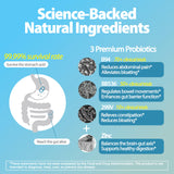 Life-Space cepas Bifidobacterium longum BB536 para salud intestinal.