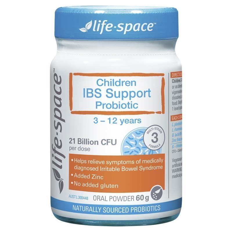 Life-Space probiótico infantil, frasco etiquetado para facilidad de uso