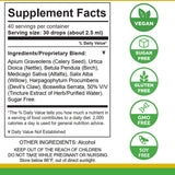 Life Tones Uric Acid Support etiqueta clara para entender ingredientes y beneficios.