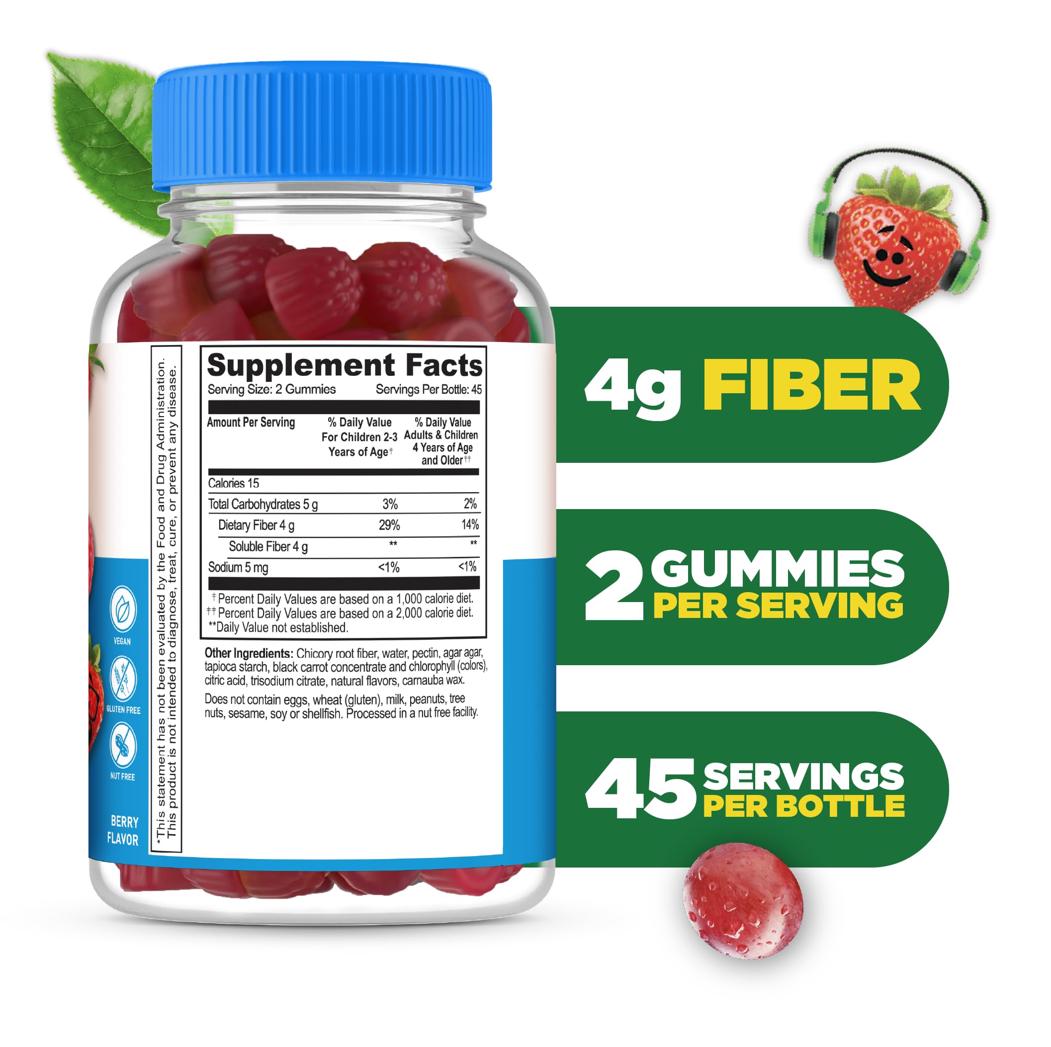 Lifeable gominolas sin azúcar con sabor a frambuesa: opción cetogénica para niños.