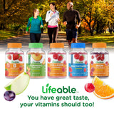 Lifeable Glucose Gummies presentación en bolsa de 90 gomitas para compartir.