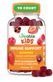 Lifeable Kids Immune Support Gummies, envase visible para respaldo inmunológico en niños