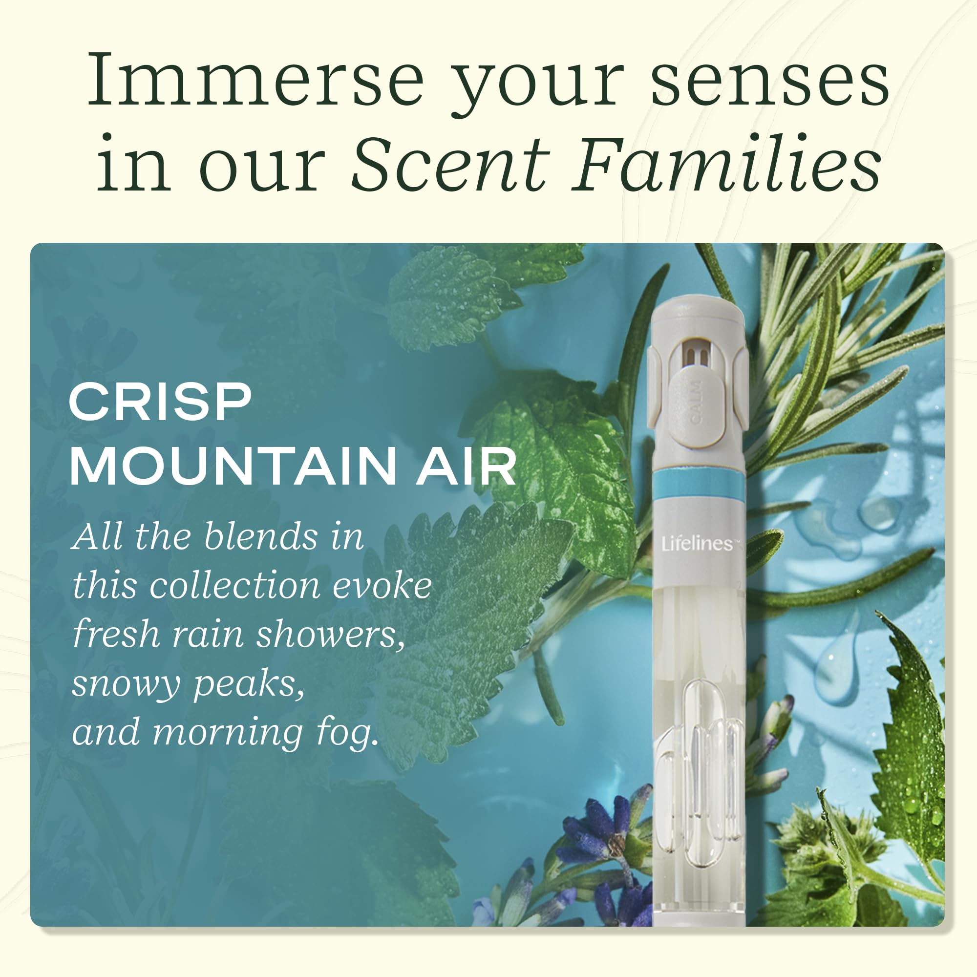Lifelines Pen Diffuser controles de aroma para concentración
