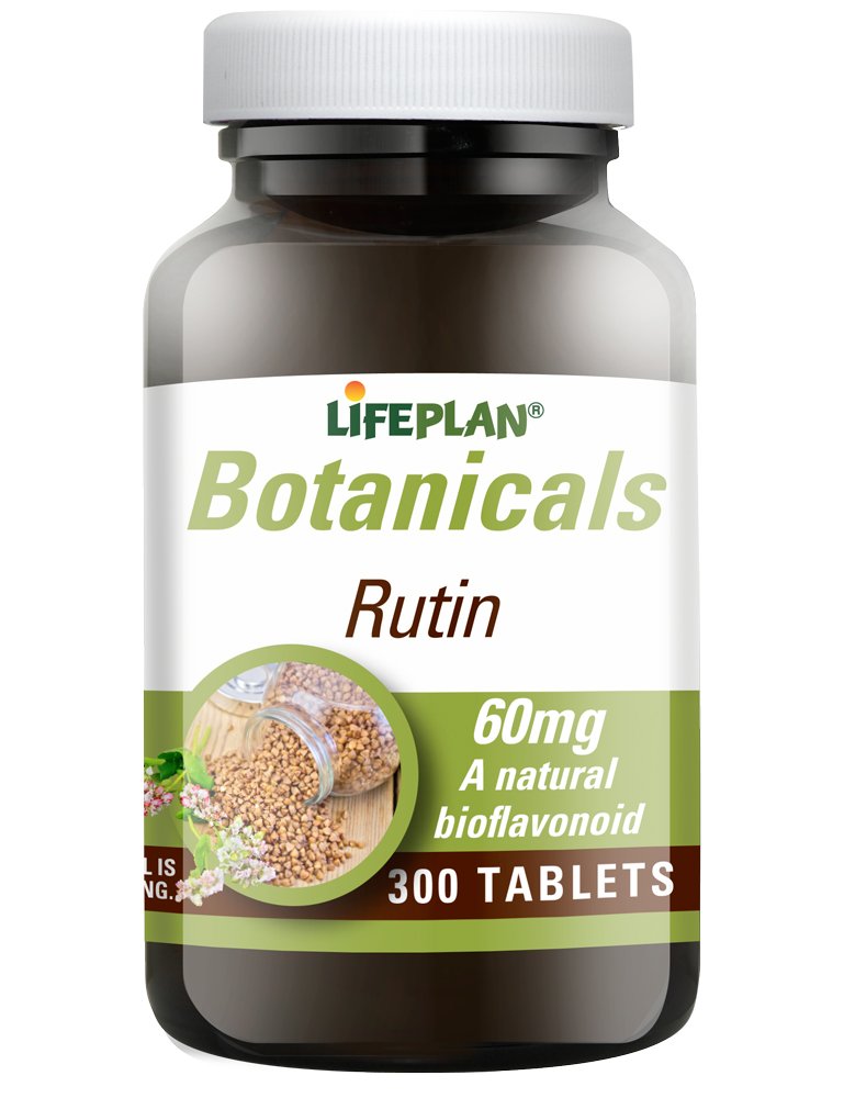 Lifeplan Rutin 60 mg tabletas en envase; apoyo al bienestar diario