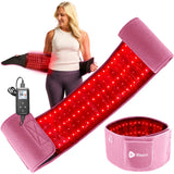 LifePro Allevared cinturon-luz-roja 660nm para sesiones cómodas en casa.