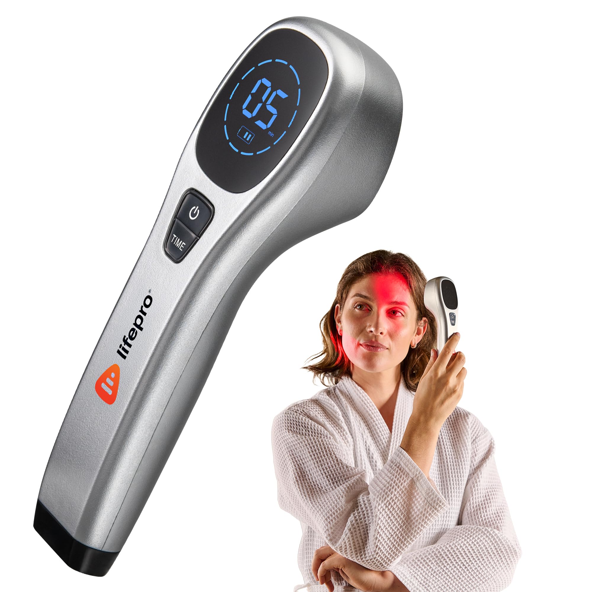 BioLux de LifePro: diseño portátil para uso cómodo en casa o fuera.