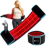 LifePro cinturón de luz roja frente para relajación suave y torso