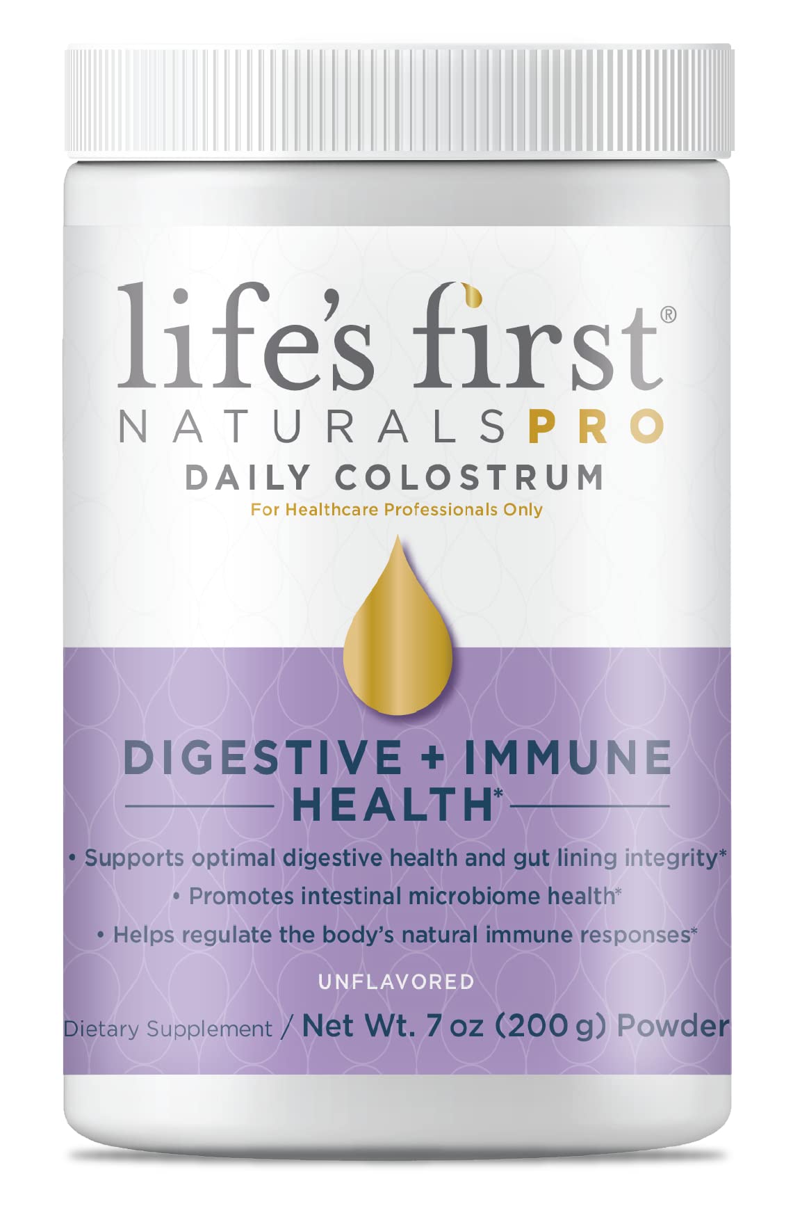 Life's First Naturals Pro, polvo digestivo, apoya microbiota y barrera intestinal para el día a día