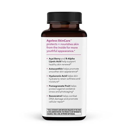 LifeSeasons Ageless Skincare bote: fórmula antioxidante para ayudar a mantener la elasticidad.