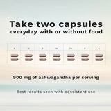 LifeSeasons Ashwagandha: etiqueta clara facilita identificar la dosis diaria.