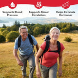 LifeSeasons B/P Stabili-T etiqueta: contiene Arjuna, Hawthorn para equilibrio