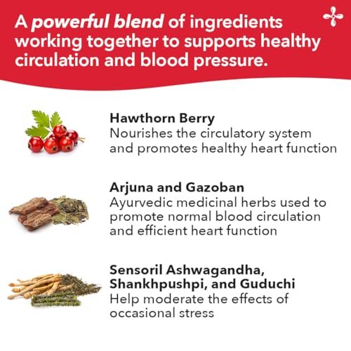 LifeSeasons B/P Stabili-T ingredientes: Arjuna, Ashwagandha y Hawthorn para apoyo natural