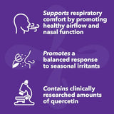 LifeSeasons Breathe-X: cápsulas con quercetina para apoyo inmunitario