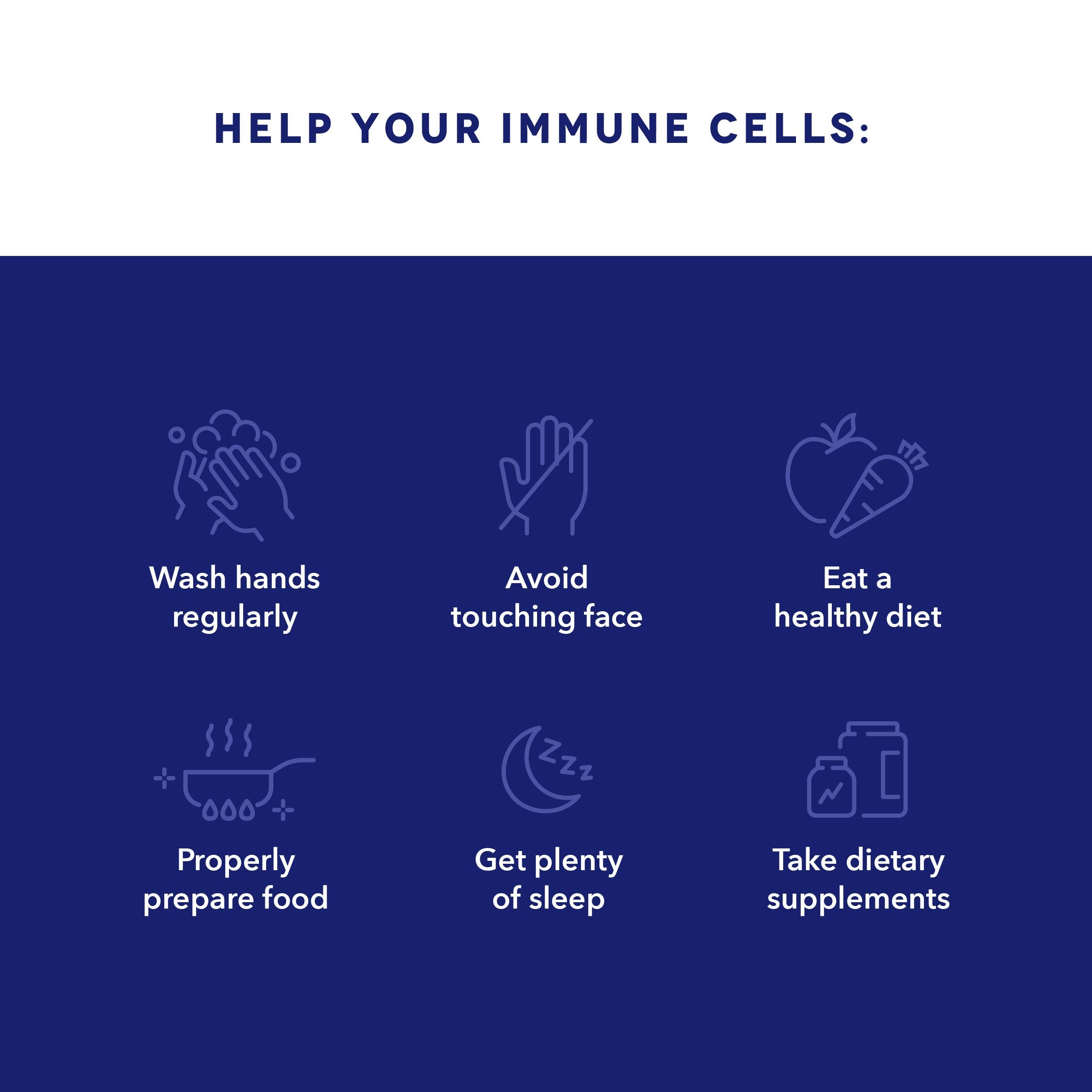 LifeSeasons Clinical Immunity sabor suave con saúco y vitaminas.