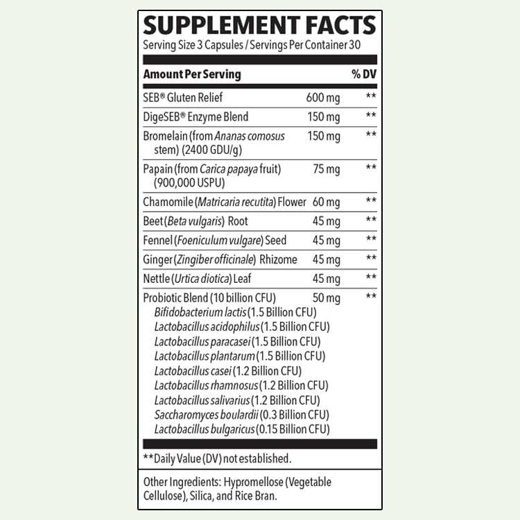 Uso diario recomendado de Digestivi-T para apoyo digestivo con enzimas y probióticos