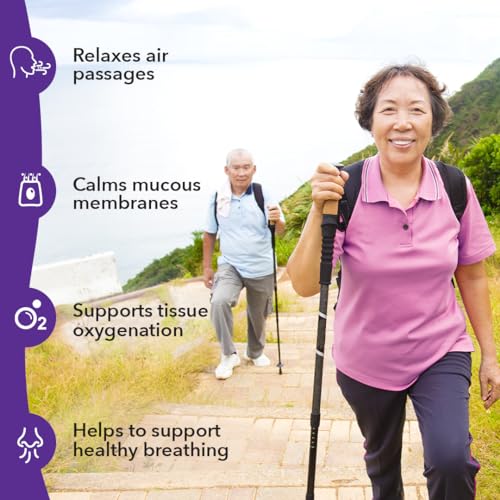 LifeSeasons Lung Capaci-T: cápsulas que simbolizan dosis para apoyar la función pulmonar.