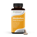 LifeSeasons Metabolism: botella con etiqueta visible para apoyar control de peso y energía