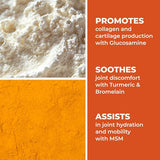 LifeSeasons Mobili-T: etiqueta frontal que resalta ingredientes naturales clave.