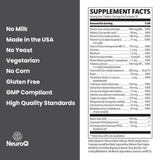 Envase LifeSeasons NeuroQ con certificación GMP para calidad